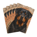 Loyal Rottweiler Photo Playing Cards – 54-Card Poker Deck
