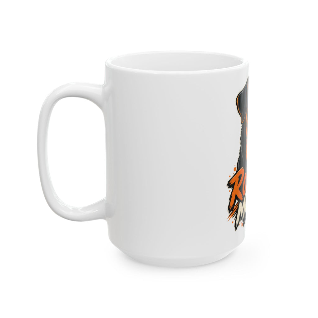 Rottweiler Life Ceramic Mug – 11 oz & 15 oz