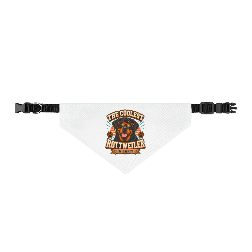 Rottweiler Dog Bandana – The Coolest Rottie on Earth