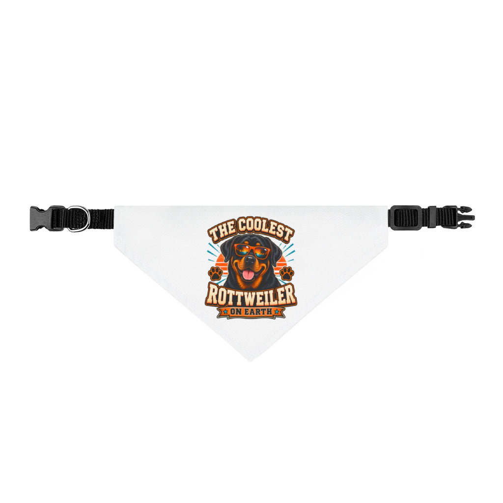 Rottweiler Dog Bandana – The Coolest Rottie on Earth