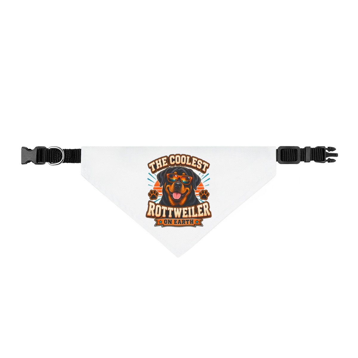 Rottweiler Dog Bandana – The Coolest Rottie on Earth