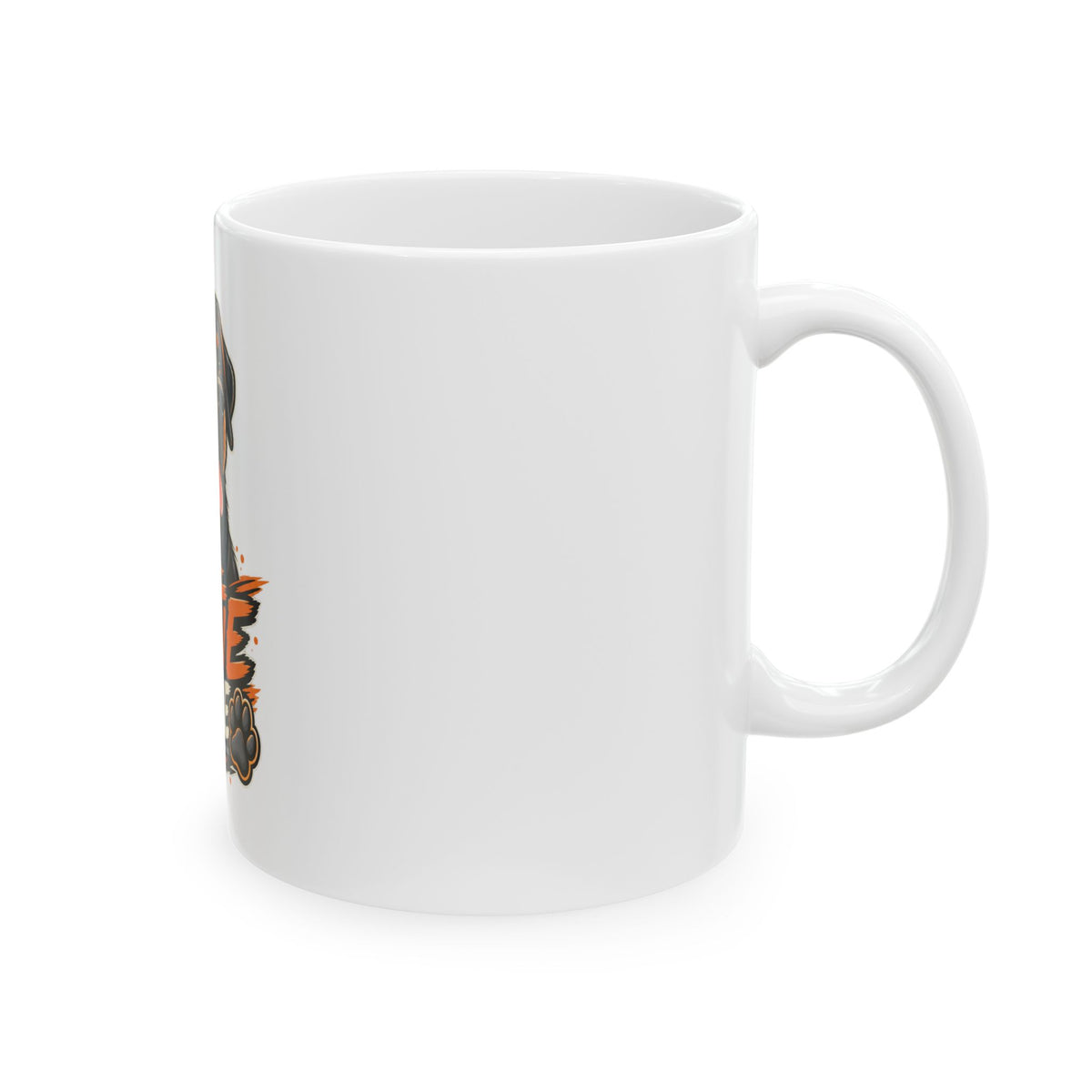 Rottweiler Life Ceramic Mug – 11 oz & 15 oz