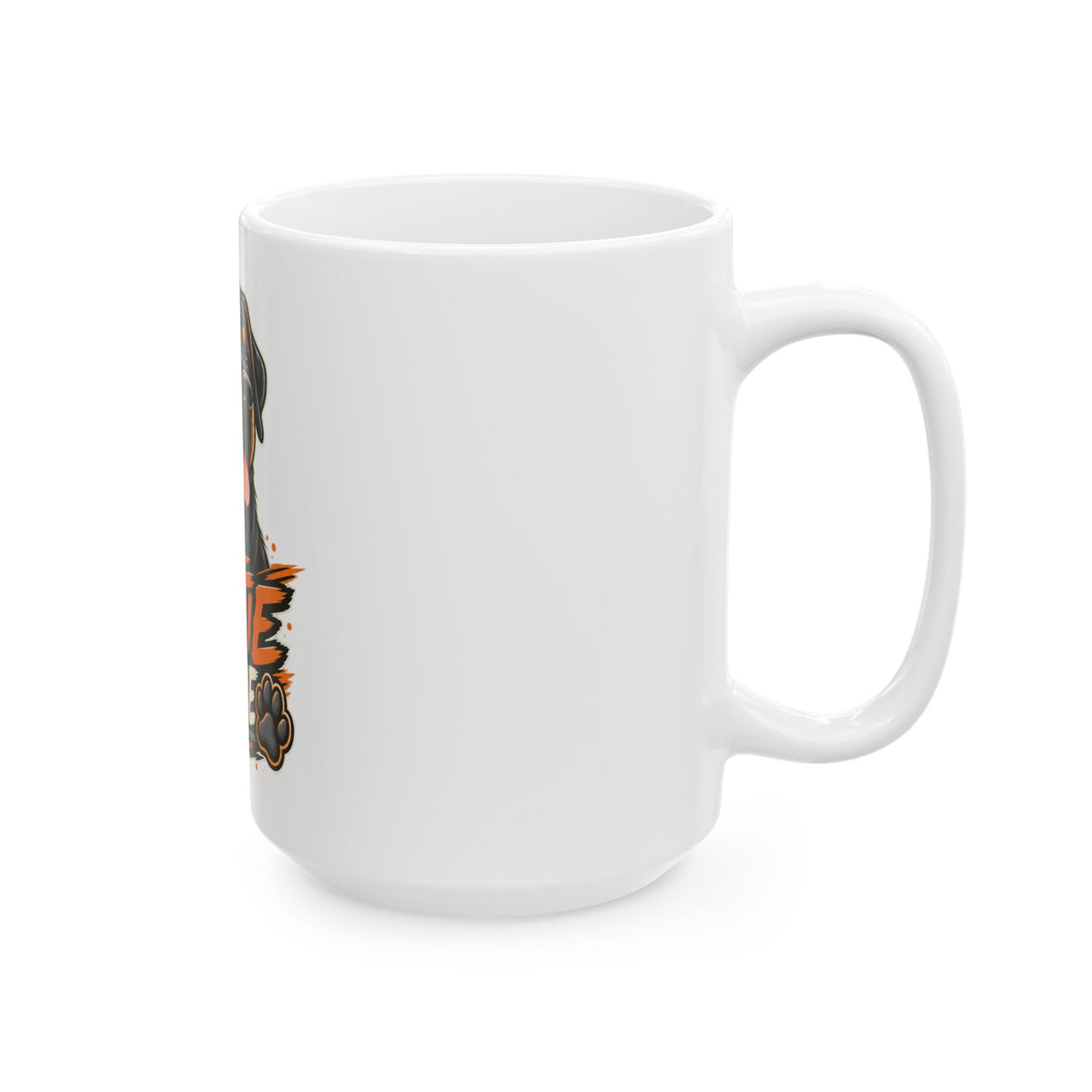 Rottweiler Life Ceramic Mug – 11 oz & 15 oz