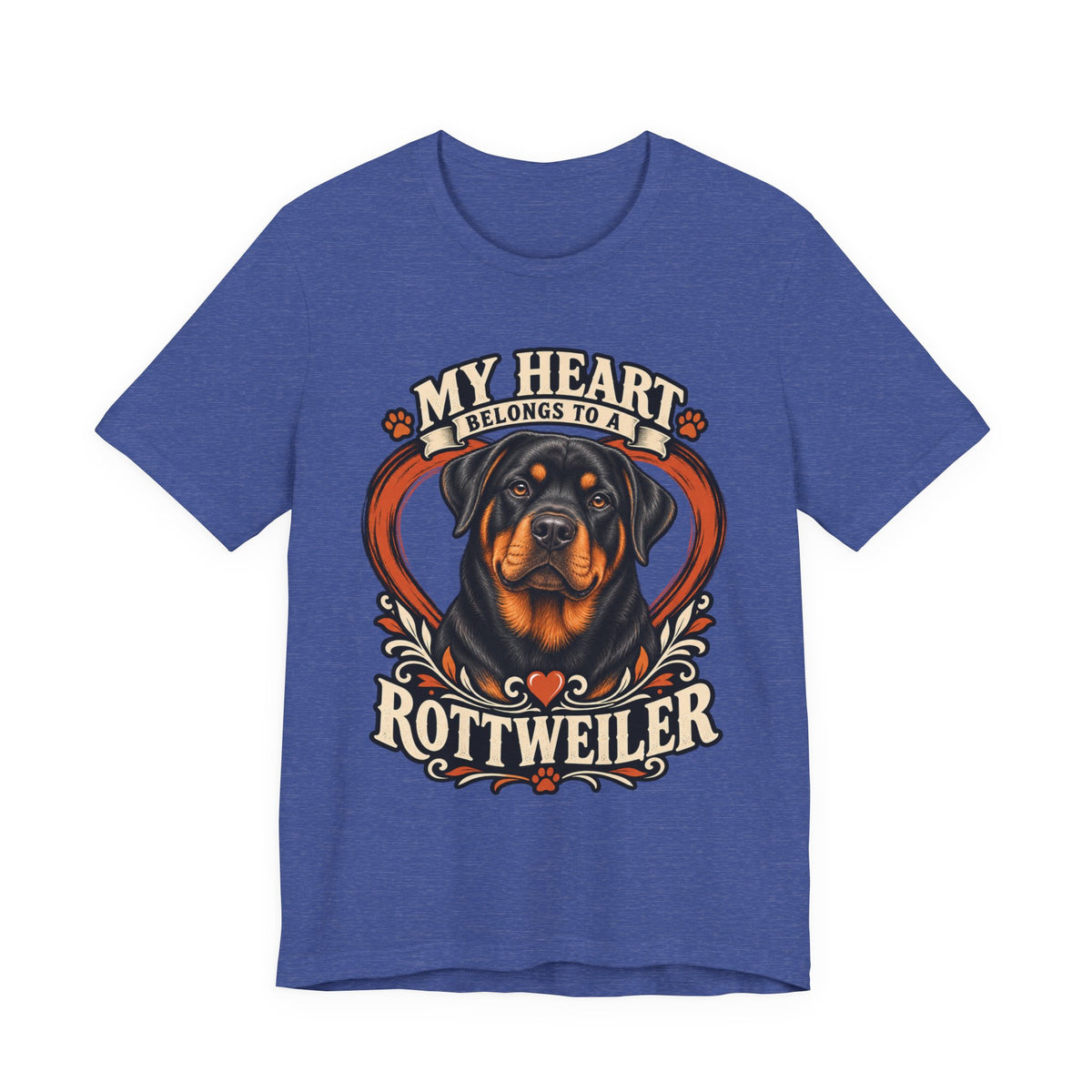 My Heart Belongs to a Rottweiler Unisex T-Shirt