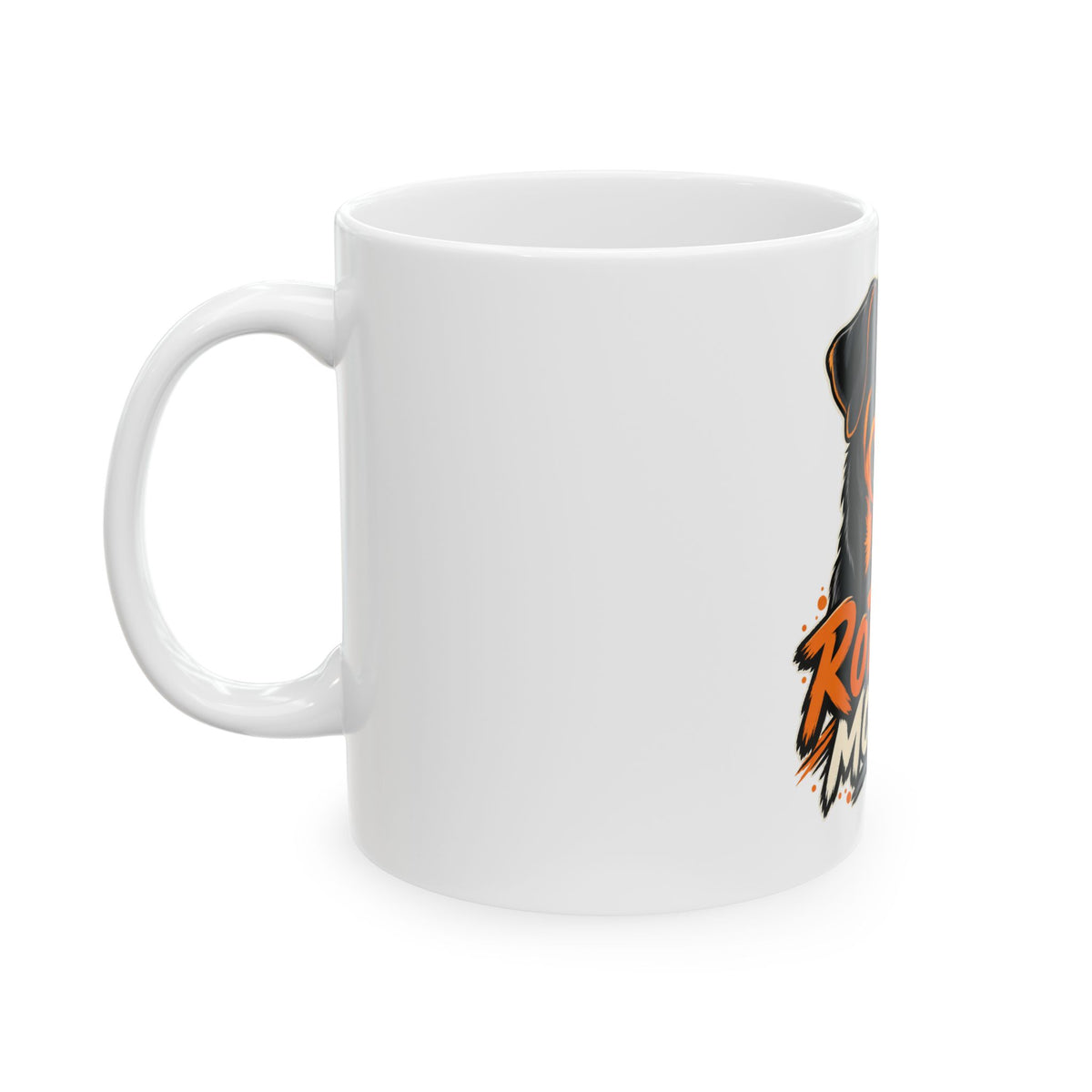 Rottweiler Life Ceramic Mug – 11 oz & 15 oz