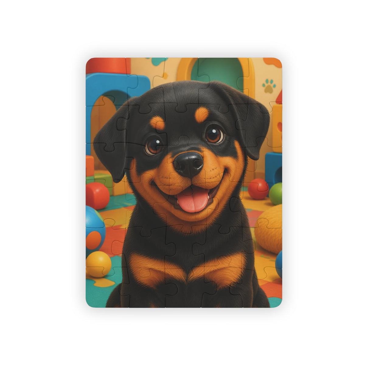 Rottweiler Puppy Kids’ Puzzle – 30 Pieces