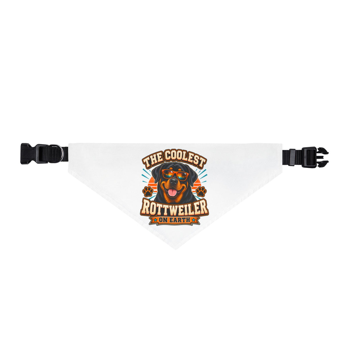 Rottweiler Dog Bandana – The Coolest Rottie on Earth